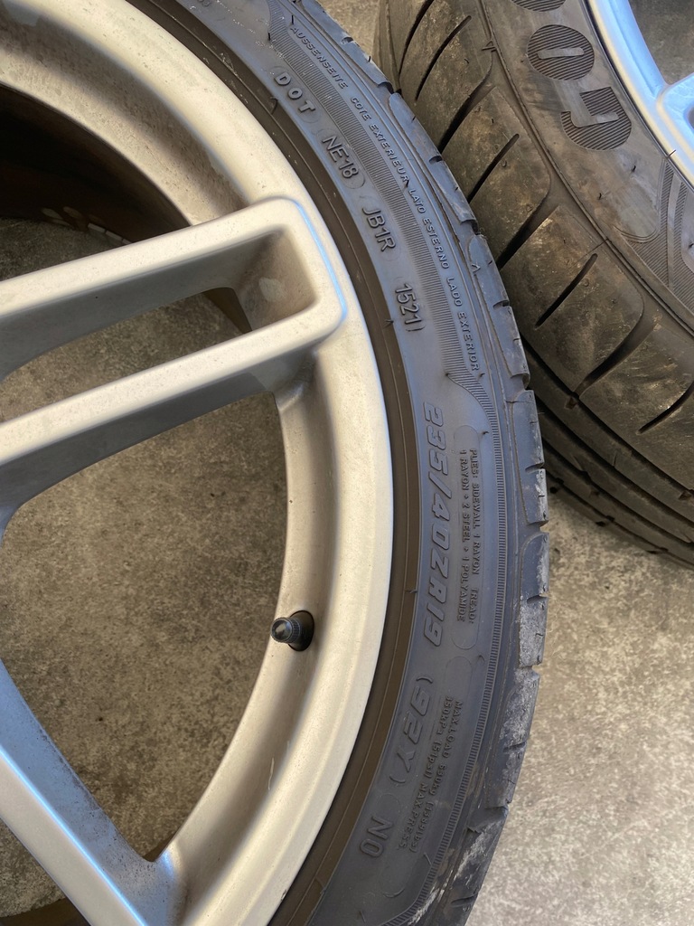 porsche 991 carrera lote ruedas llantas neumaticos