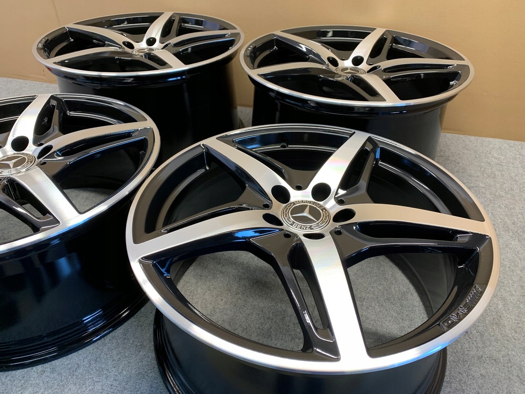 lote llantas mercedes a190 gt amg black 19” 20”