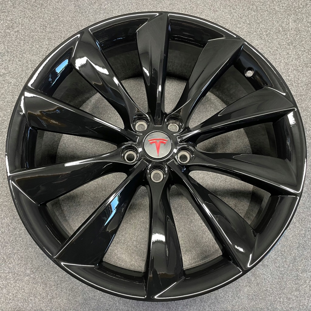 lote llantas tesla model s turbina 21'' 5x120