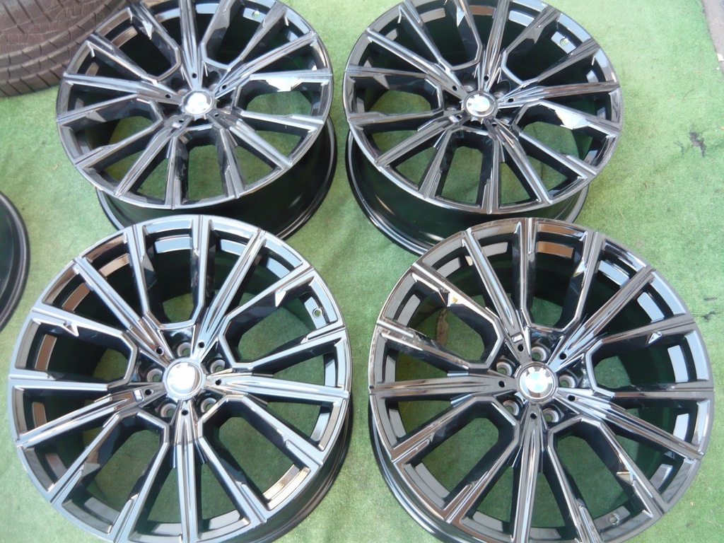 llantas bmw 7 g11 20 m  paquete lift negros