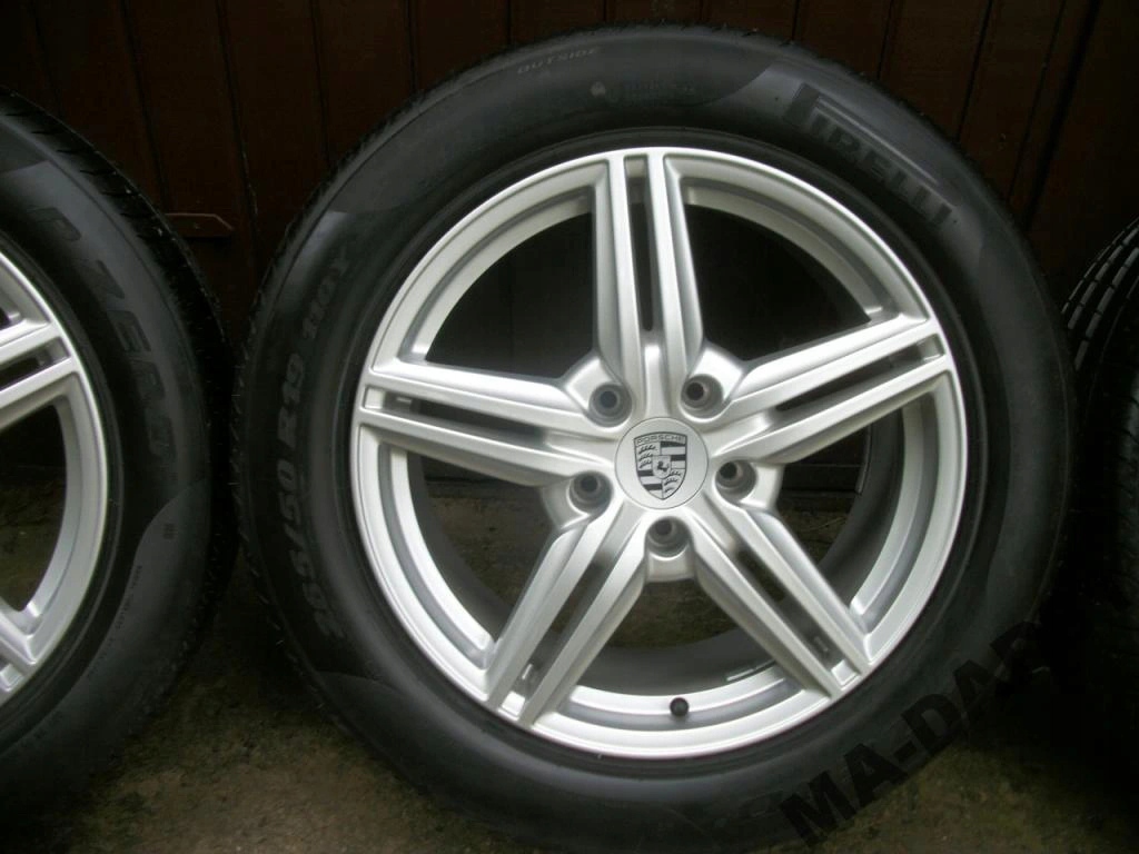 llantas porsche cayenne 7p5 19  pulgadas neumaticos como nuevos