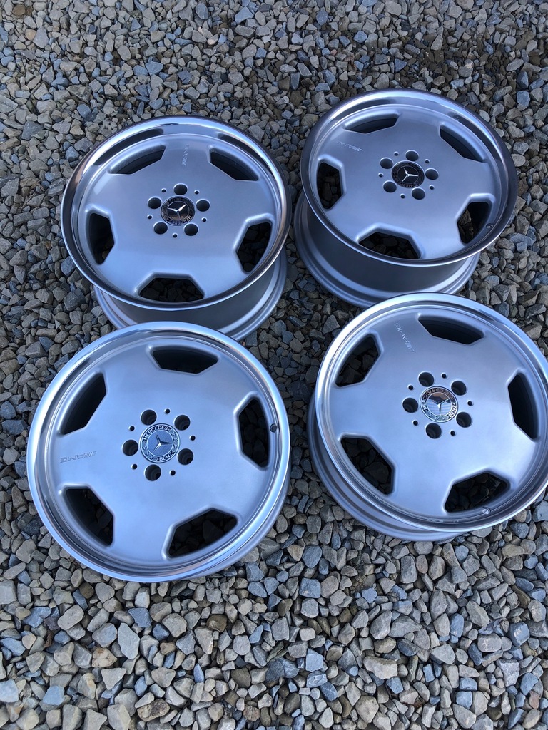 llantas amg monoblock 18  pulgadas 8 i 9