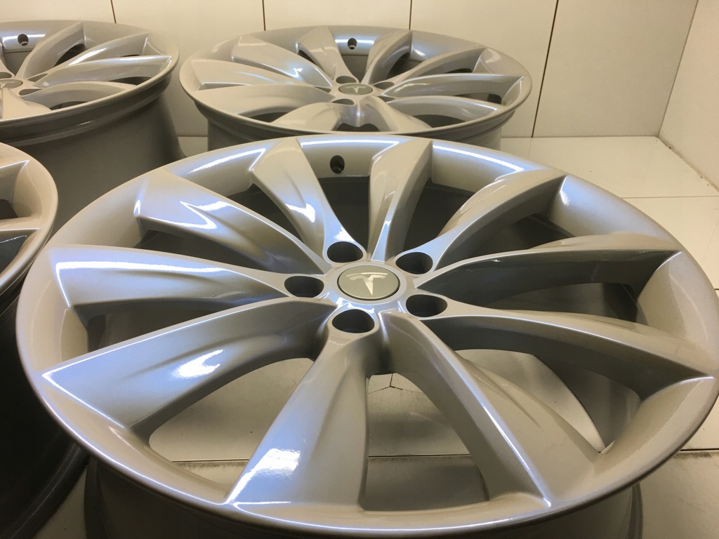 llantas 21 tesla s 3 sport 8,5 et 40 biala perla