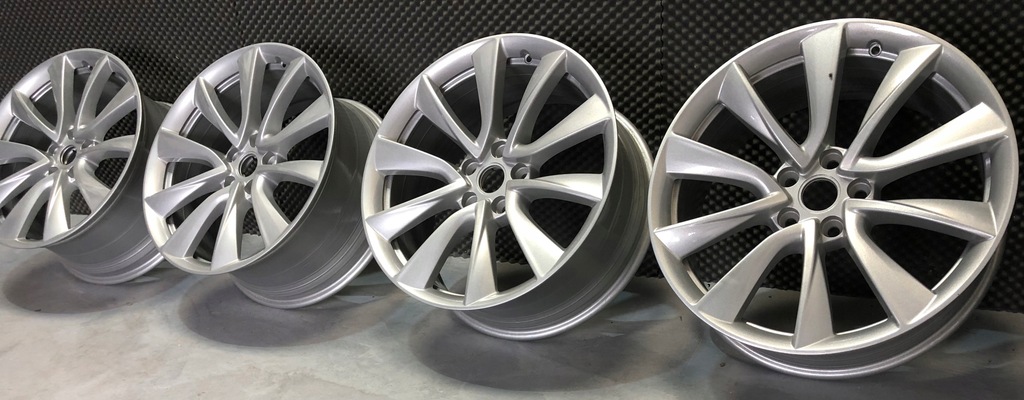 tesla 3 llantas de aluminio  8,5x19