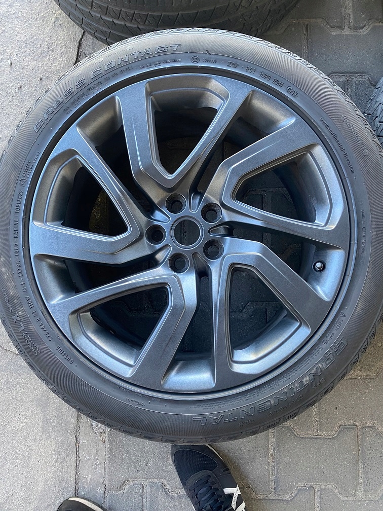 llantas + neumaticos land rover 9,5j x 21eh2+49 satin