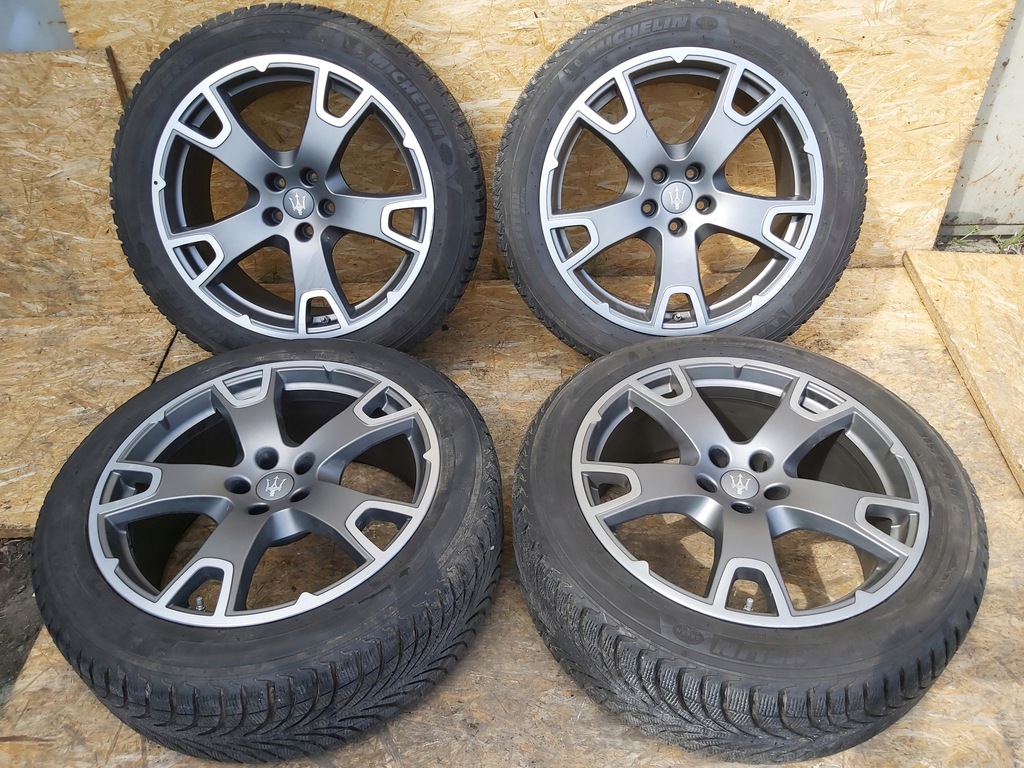 maserati levante ruedas llantas michelin invierno como nuevo