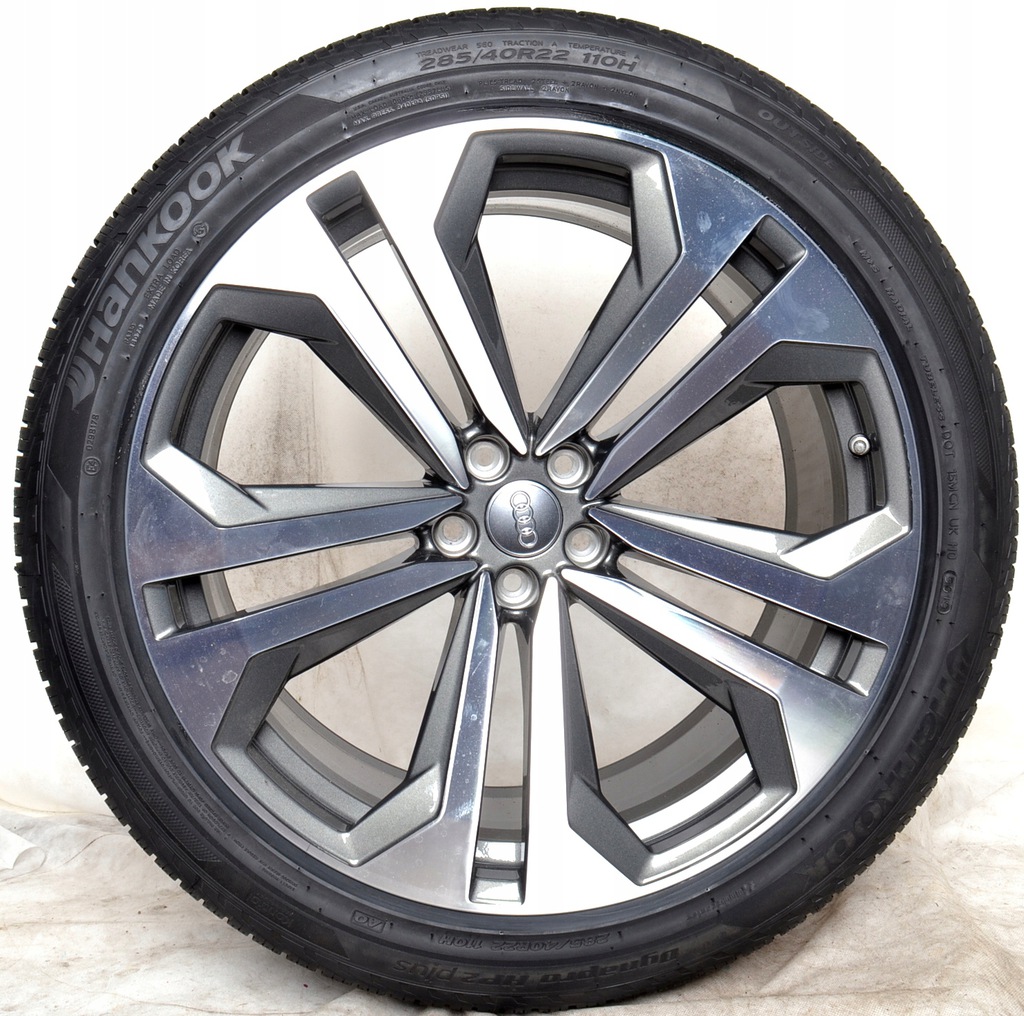 22" 5x112 original audi, q8 sq8 rsq8 invierno