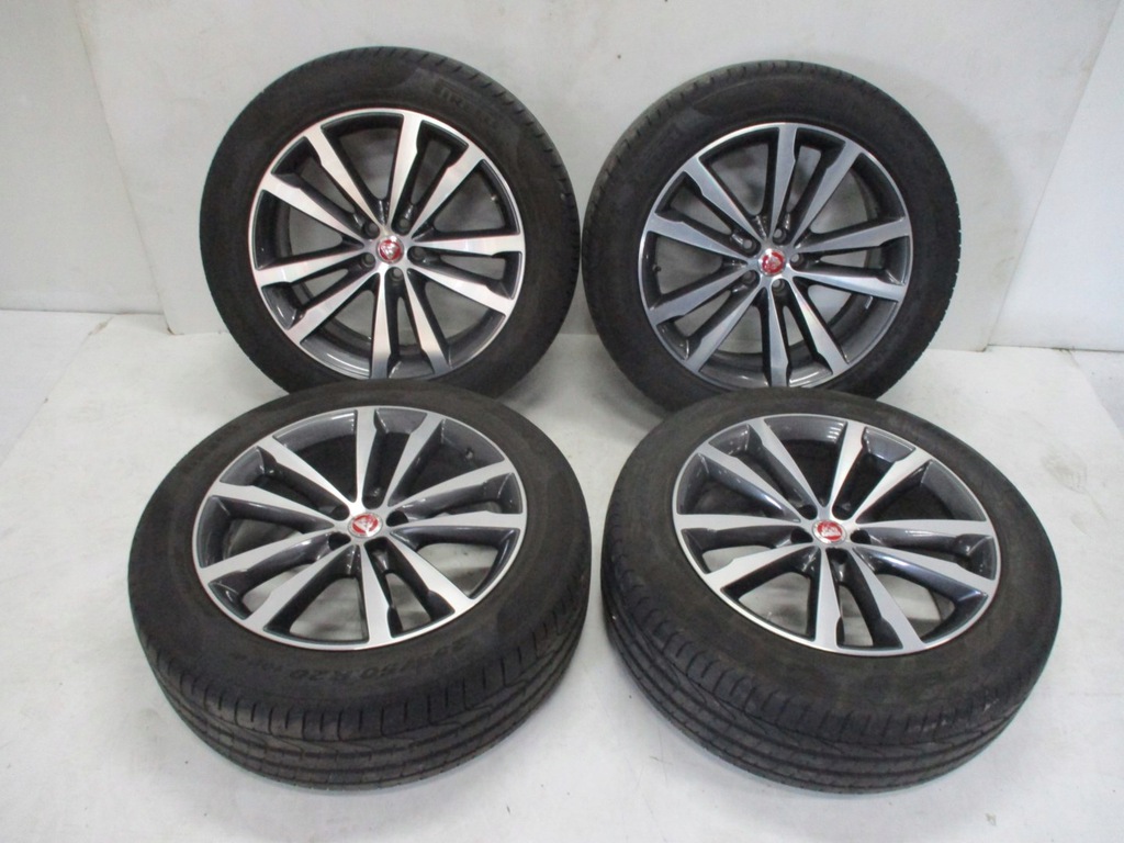 ruedas llantas neumáticos jaguar f pace r20 pirelli 255/50
