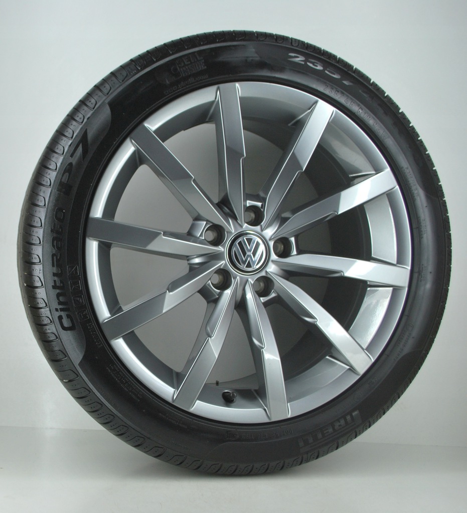 18'' 5x112 vw, ruedas verano 235/45r18 pirelli