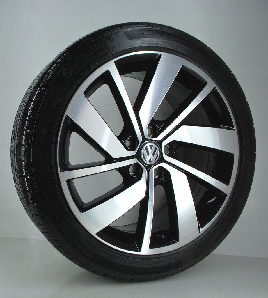 18'' 5x112 vw, ruedas verano 225/45r18 continental