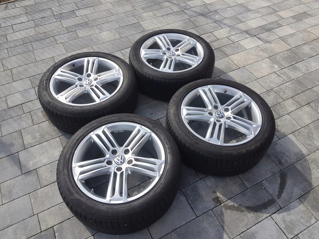 ruedas llantas con neumaticos vw, touareg/ r. ecoboost 20" 7p
