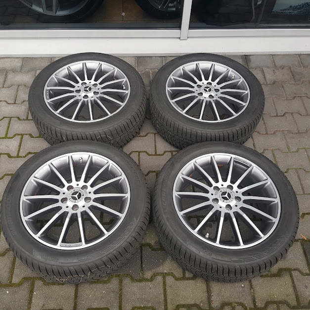 mercedes gla w156 compl. ruedas neumáticos llantas amg 18