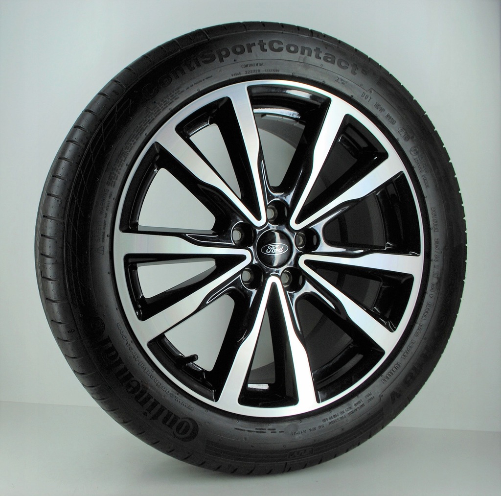 18'' 5x108 ford ruedas verano 235/50r18 continental