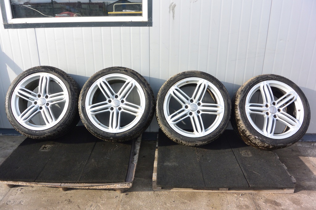 ruedas llantas llantas de aluminio neumáticos 10jx21h2 et44 audi, q7 4l