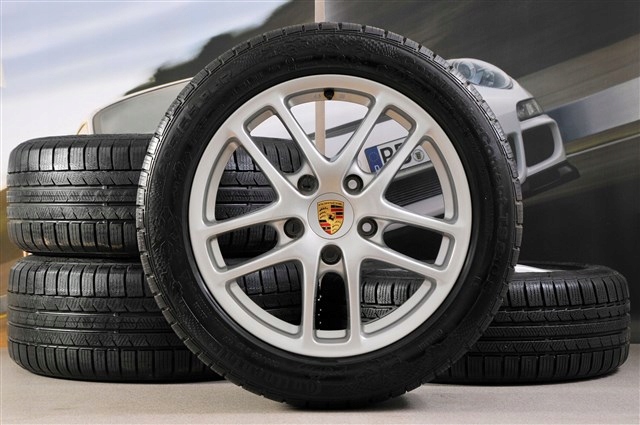 porsche 987 boxster 17 cayman llantas+neumaticos invierno