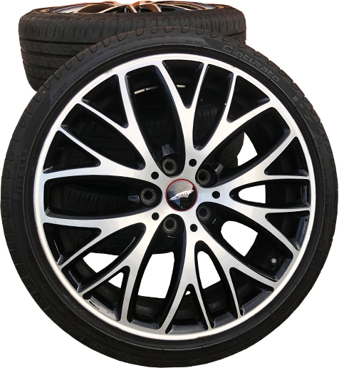 ruedas verano mini jcw 18" works f55 f56 f57