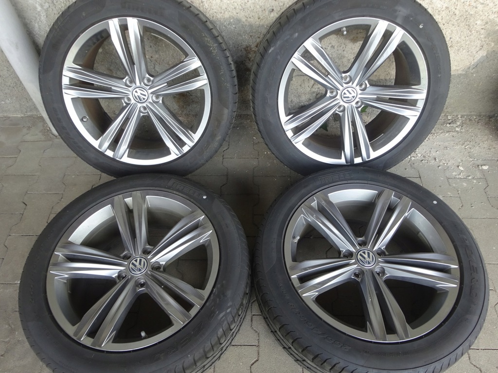 vw, tiguan llantas neumáticos pireli 19 5na801025e