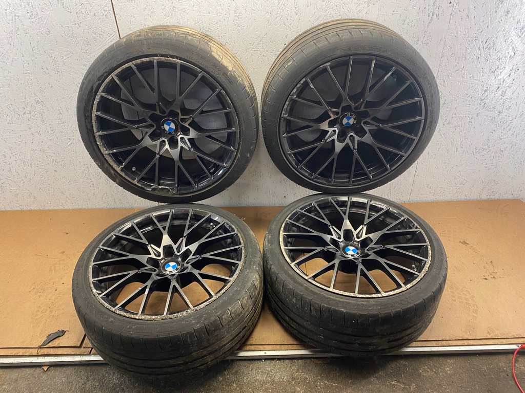 bmw, ruedas llantas de aluminio 19 m2 m3 m4 competicion 10j 9j