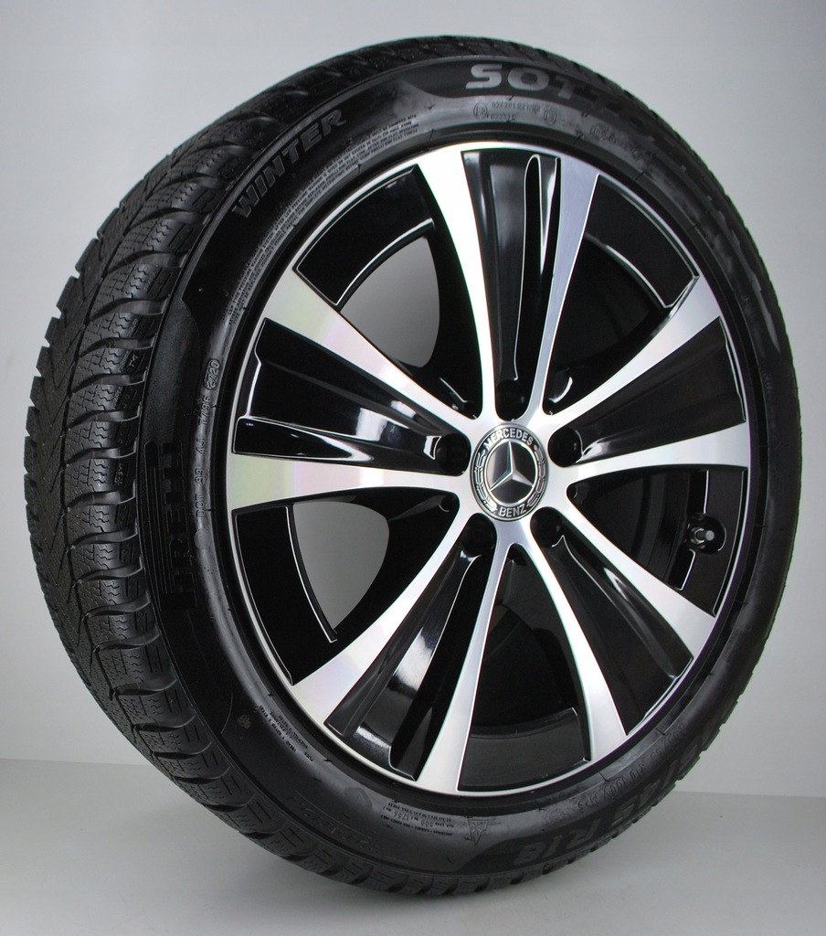 18'' 5x112 mercedes ruedas invierno 245/45r18 pirelli