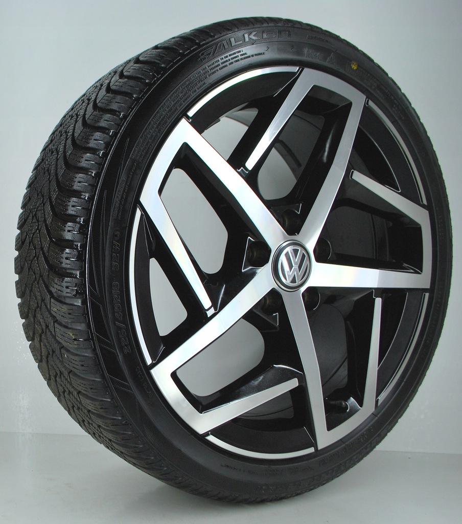 18'' 5x112 vw, ruedas invierno 225/40r18 falken