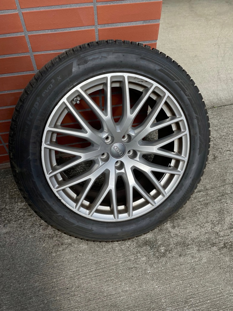 llantas audi, q7 4m0601025bj con neumaticos invierno 285/45r20