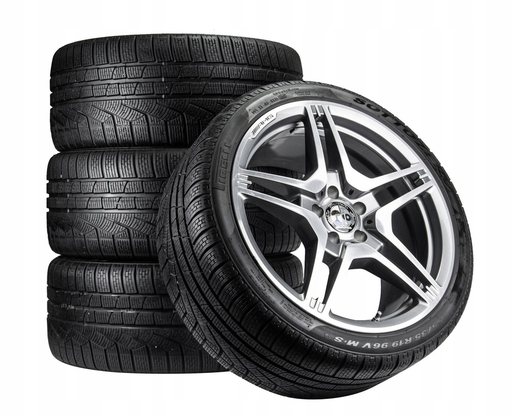 ruedas  llanta de aluminio  original mercedes clase c e212 amg 19"