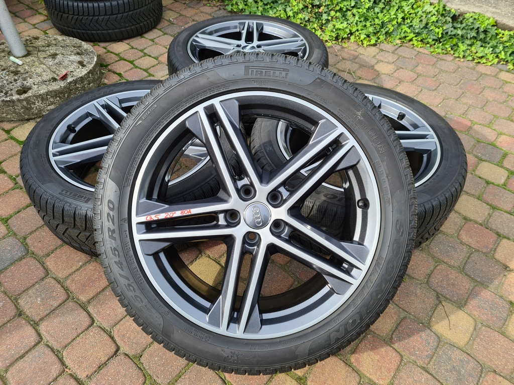 ruedas audi, sq5 q5 80a 20 8r0 255/45/20 q3 a6 et39