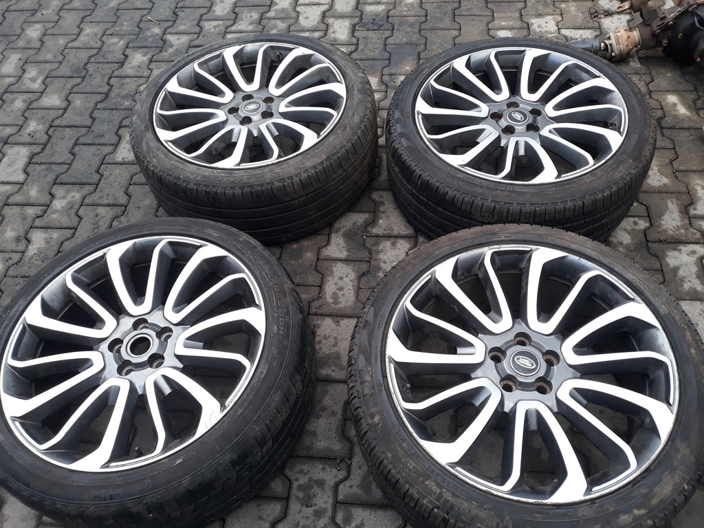 range rover l405 llantas de aluminio con neumaticos 22 entero 5x120