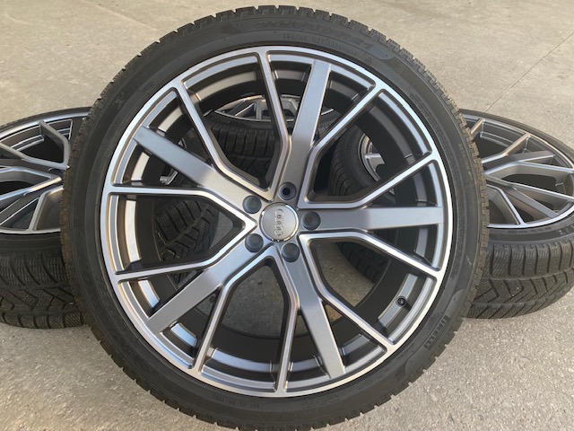 llantas ruedas audi, q5 21  pulgadas sq5 nuevo 255 40 21 invierno