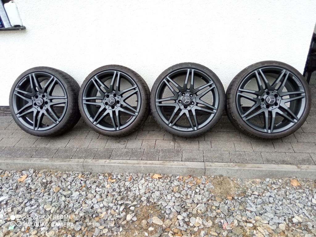 llantas w212 w204 19" amg 5x112 original invierno