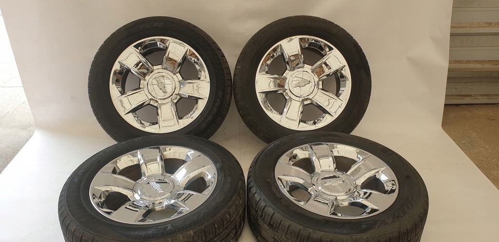 ruedas verano 20 chevrolet 9x20 275/55 r20 goodyear