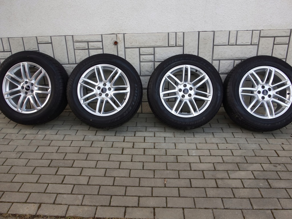 ruedas audi, q7 sq7 19'' audi sport bridgestone 2018