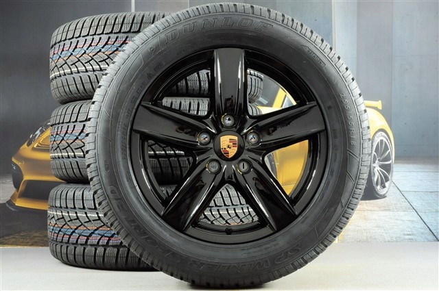 porsche cayenne, s iii 958.1 ruedas invierno 18` negros
