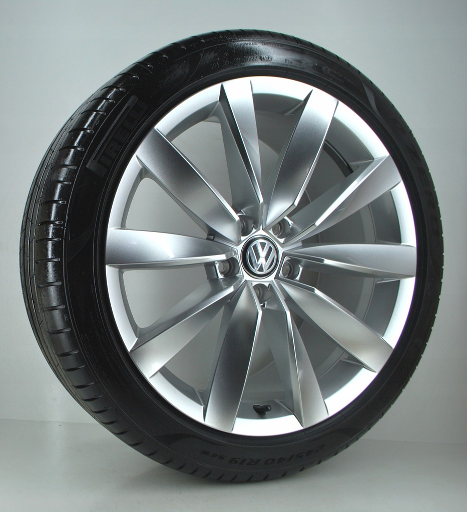 19'' 5x112 vw, ruedas verano 245/40r19 pirelli