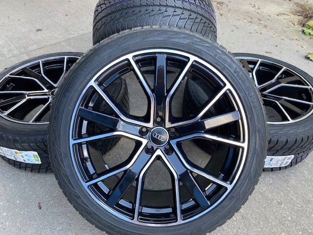 llantas ruedas audi, q7 4m 21 sq7 nuevo 285 40 21 invierno