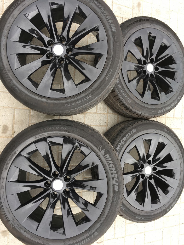 ruedas llantas 20 tesla x lift- sport s llantas oem
