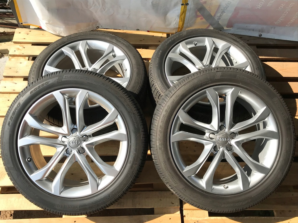 audi, sq7 q7 4m llantas de aluminio ruedas neumáticos 275/45/20 verano