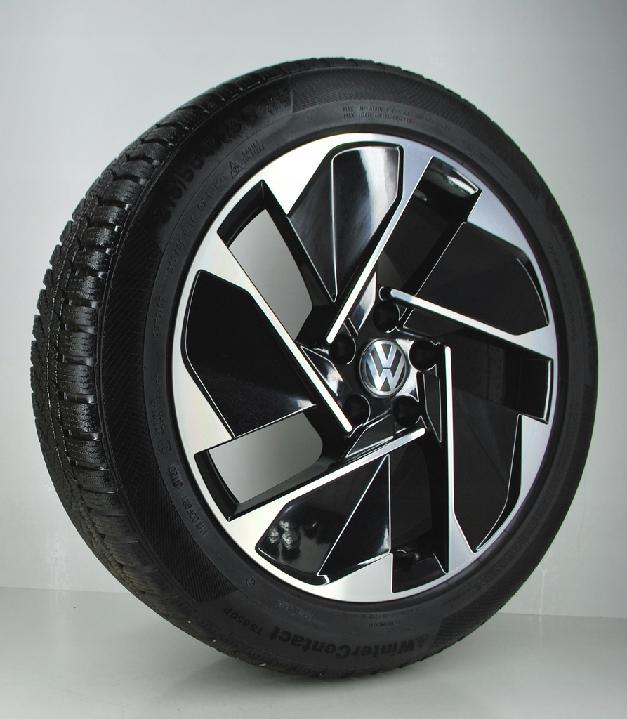 18'' 5x112 vw, ruedas invierno 215/55r18 continental
