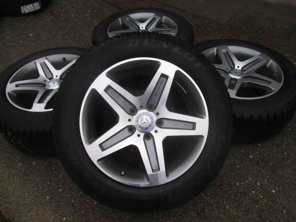 mercedes g, clase amg 265/55r19 invierno como nuevos