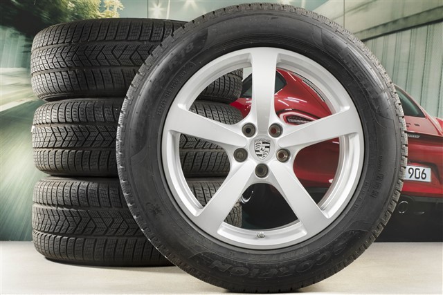 oryg. porsche macan ruedas invierno 18 pulgadas dot2018 7mm