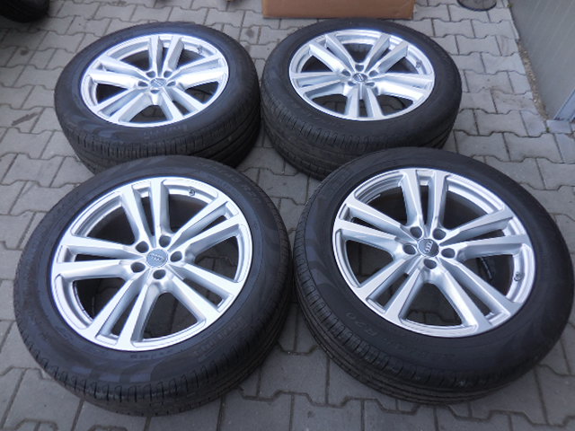 audi, q7 4m ruedas llantas neumáticos 285/45/20 pirelli verano