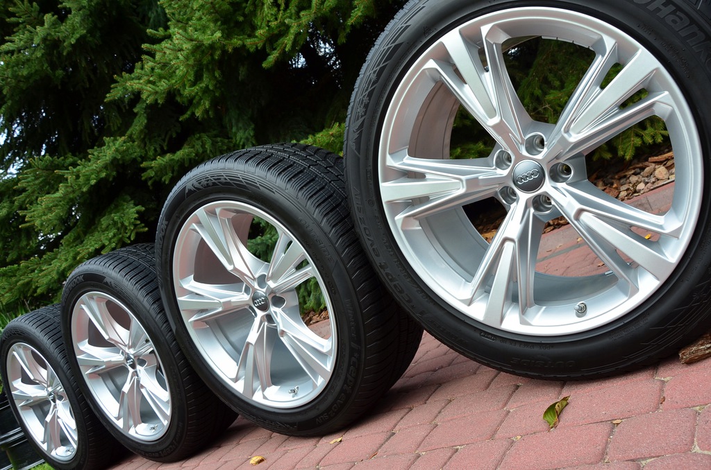 audi, q8 sq8 4m8 21" llantas oem hankook 2020r