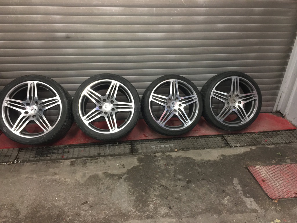 porsche 997 llantas ruedas turbo 305/30/19 org.