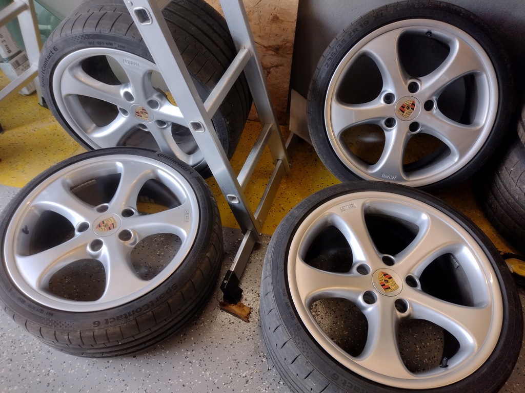 ruedas llantas porsche 911 996 997 techart 19 235 315