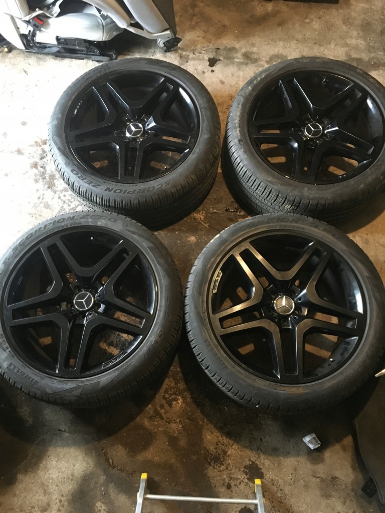 mercedes w166 gl gls llantas ruedas amg 295/40/21 verano