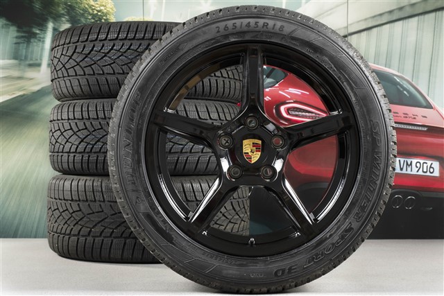oryg.porsche boxster cayman 981 ruedas invierno 18`