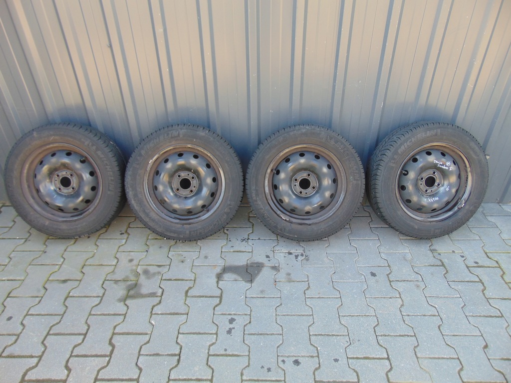 ruedas llantas neumáticos 15 185/65 dacia sandero 4x100
