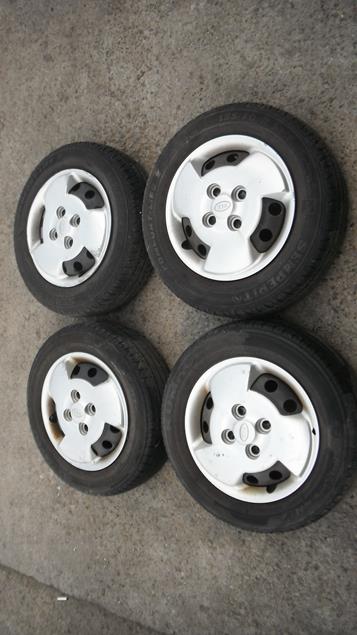 picanto 03-07 llantas ruedas neumáticos 13  pulgadas