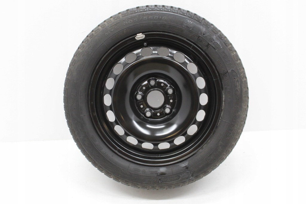 vw, golf, 7 rueda acero 3c0601027aj 205/55r16