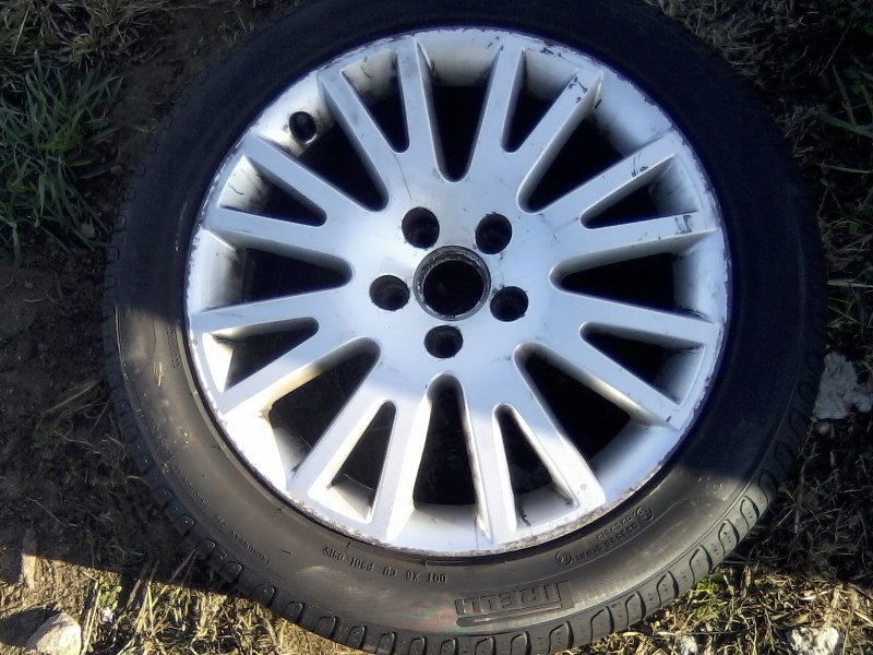 llanta aluminio neumático pirelli audi, 17  pulgadas 5x112